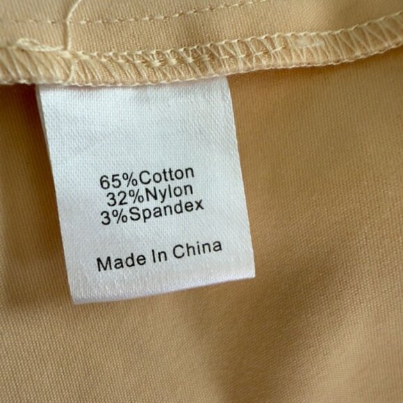 Tuckernuck Blake Shift Shirt Dress XL Stone Neutral French Girl Quiet Luxury - Picture 5 of 11